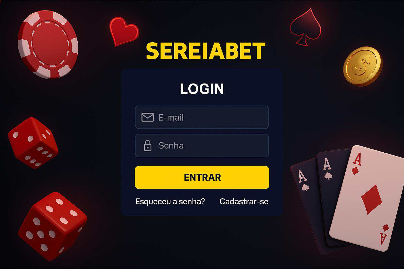 Registro na SEREIABET Garante Acesso a uma Vasta Seleção de jogo