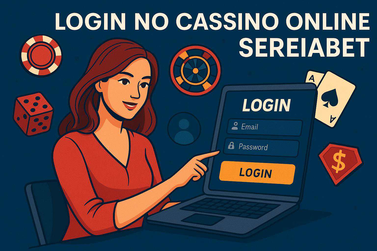 Criar uma nova Conta no plataforma SEREIABET